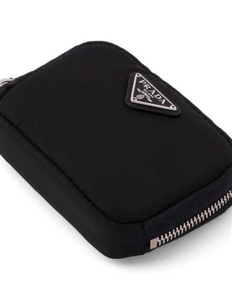 prada mini clutch wallet|prada nylon wallets.